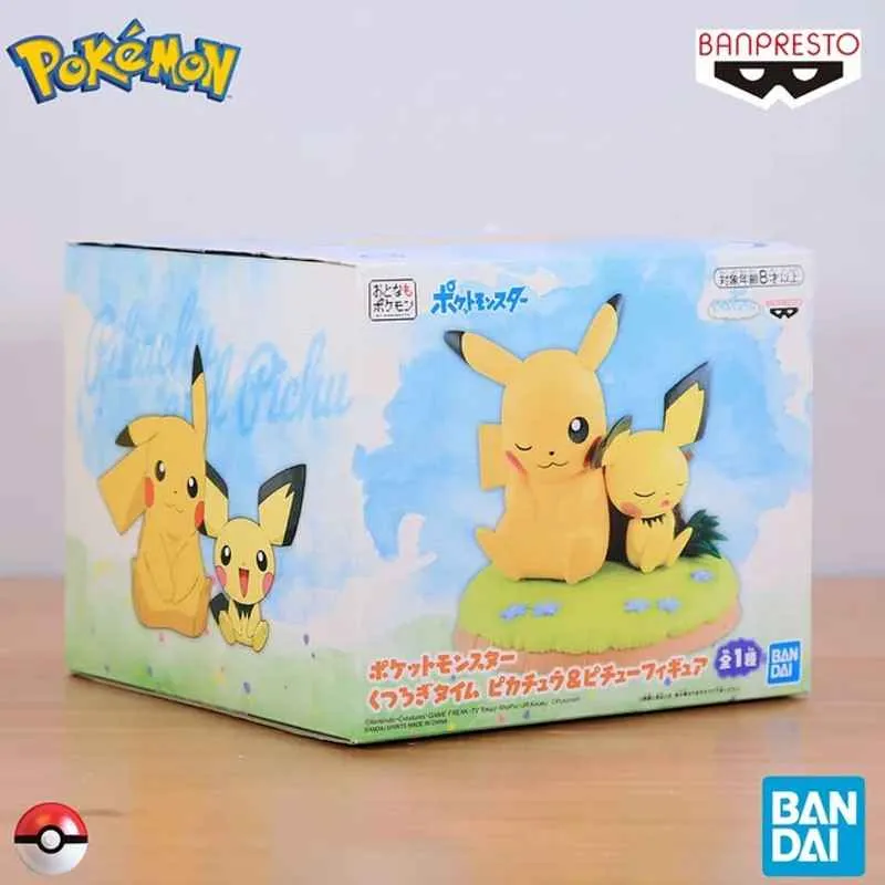 Figurine Pikachu & Pichu – Pokemon – Relaxing Time – Banpresto