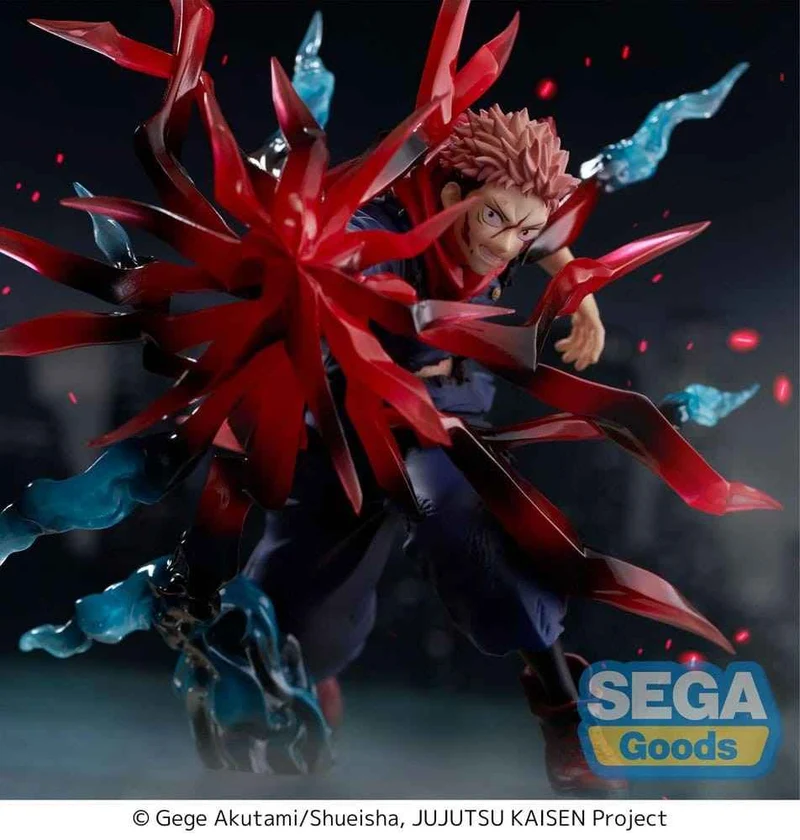 Figurine Yuji Itadori Black Flash – Jujutsu Kaisen – Luminasta – SEGA