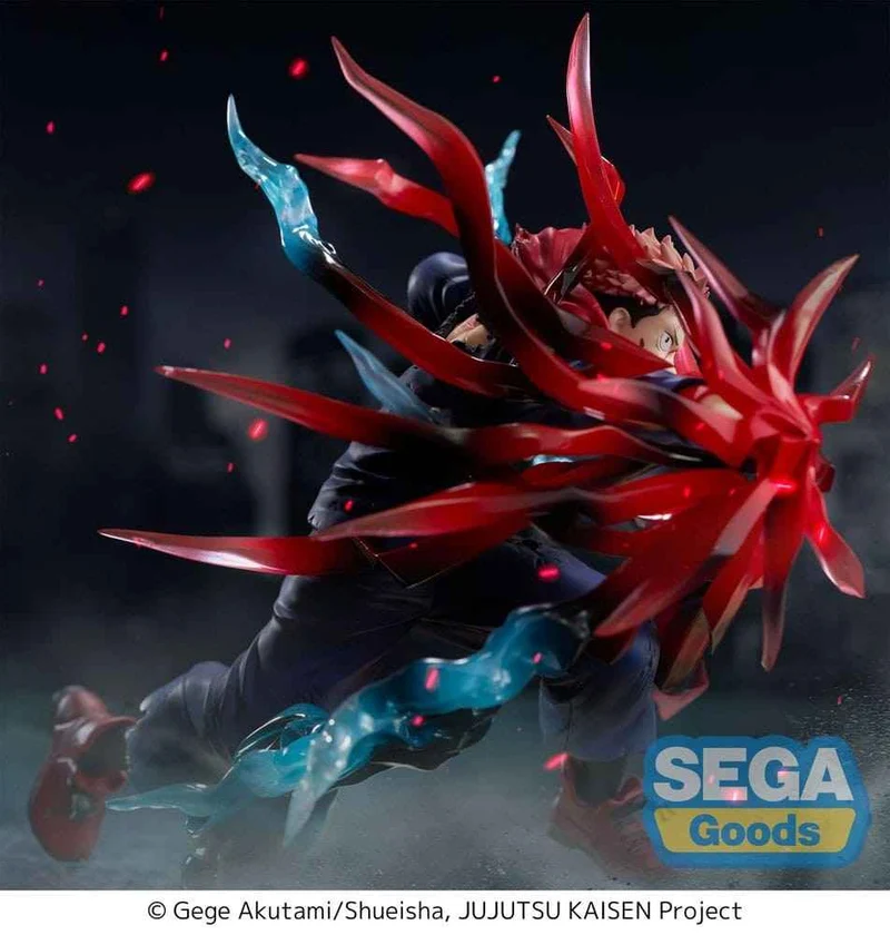 Figurine Yuji Itadori Black Flash – Jujutsu Kaisen – Luminasta – SEGA
