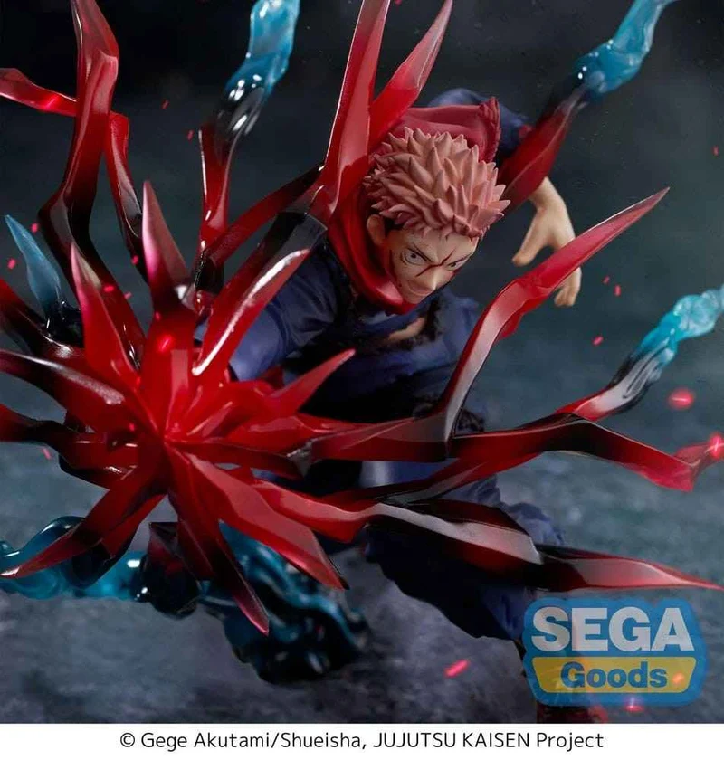 Figurine Yuji Itadori Black Flash – Jujutsu Kaisen – Luminasta – SEGA