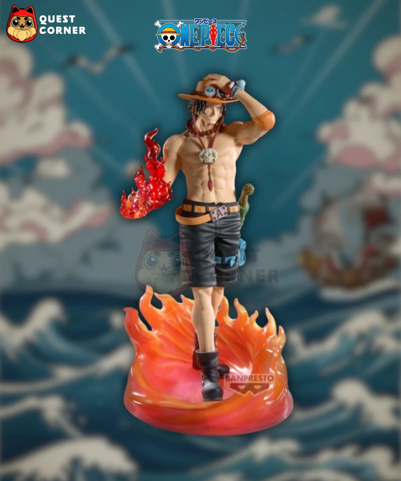 Figurine PORTGAS D.ACE – One Piece – THE SHUKKO LOGIA Special Edition – Banpresto