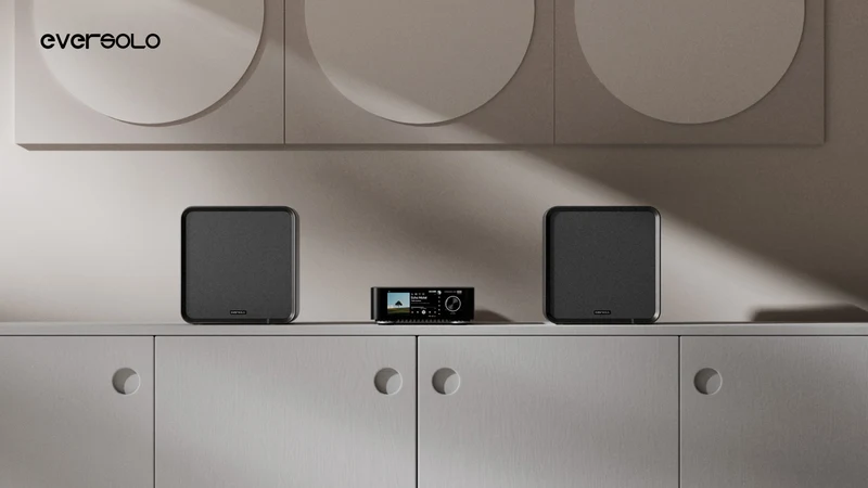 eversolo SE100 | Enceintes acoustiques d'étagère passive
