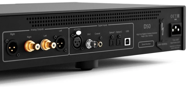Hegel D50 | Convertisseur numérique-analogique (DAC) de référence