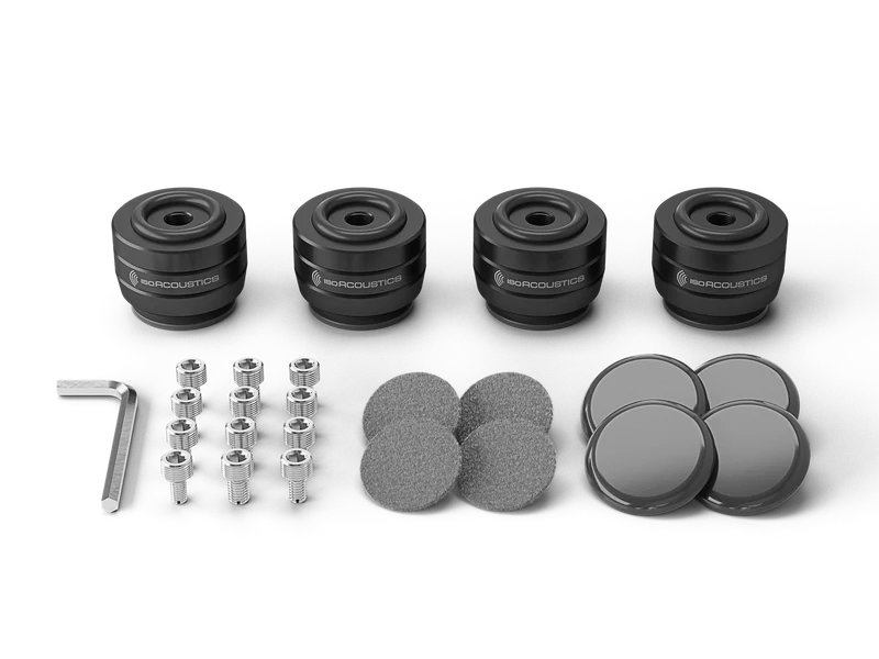 GAIA I Neo | Pieds isolateurs pour haut-parleurs et subwoofers max 220 lb (4 unités)