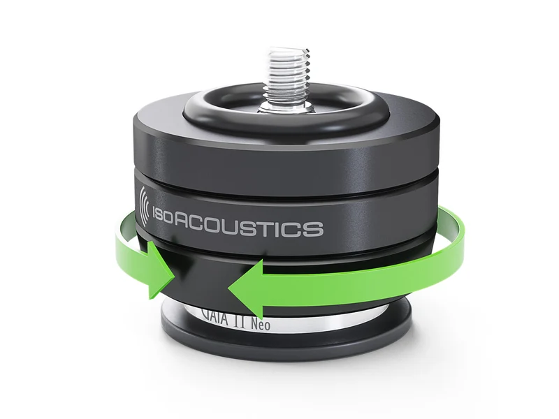 GAIA I Neo | Pieds isolateurs pour haut-parleurs et subwoofers max 220 lb (4 unités)