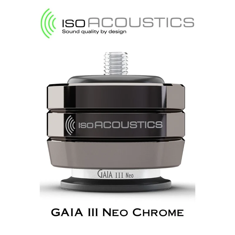 GAIA III Neo | Pieds isolateurs pour haut-parleurs et subwoofers max 70 lb (4 unités)