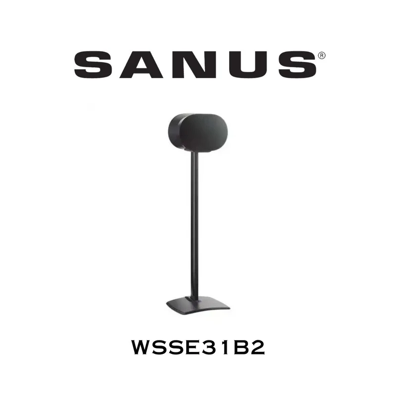 Sanus WSSE31B2 - Support d'enceinte pour Sonos Era 300 Blanc 32.3'' haut (Unité)