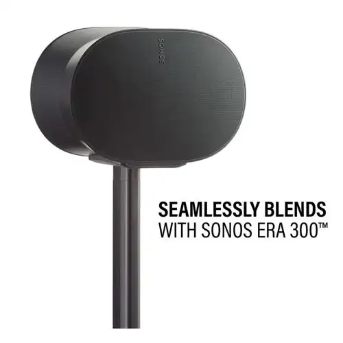 Sanus WSSE31B2 - Support d'enceinte pour Sonos Era 300 Blanc 32.3'' haut (Unité)
