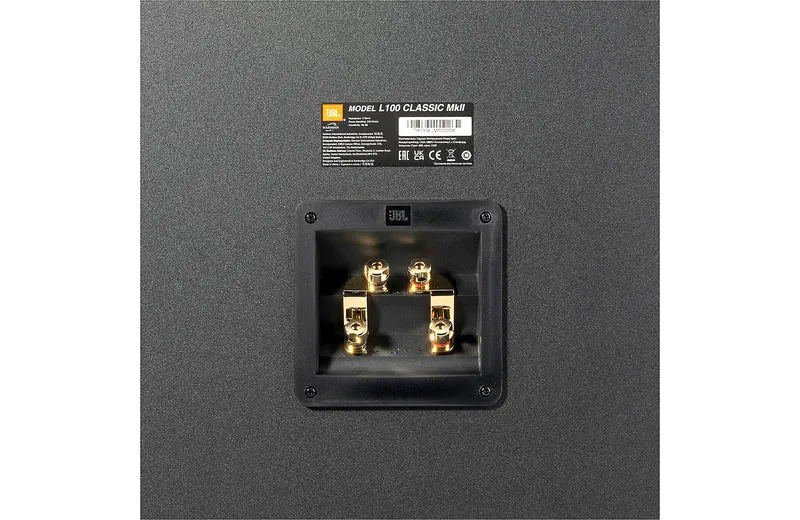 JBL L100 Classic MKII | Enceintes d'étagère 3 voies (sans supports)