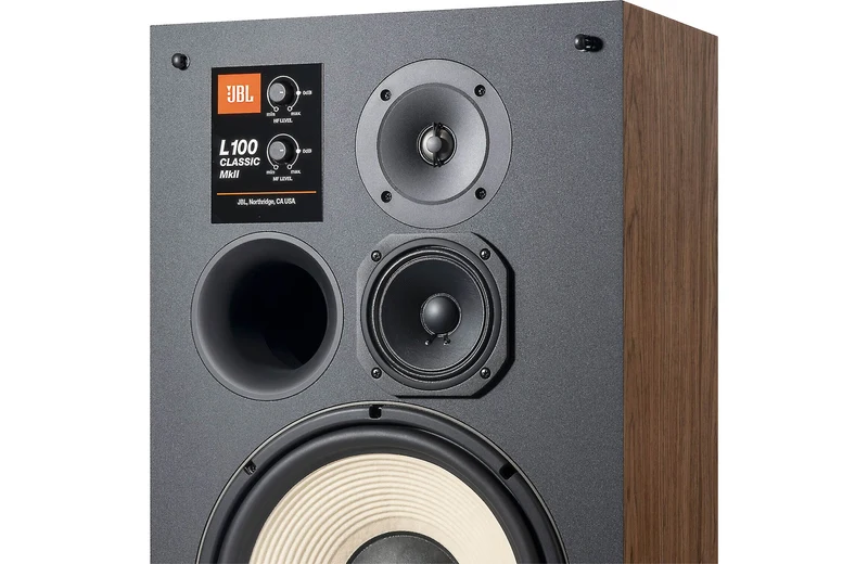 JBL L100 Classic MKII | Enceintes d'étagère 3 voies (sans supports)