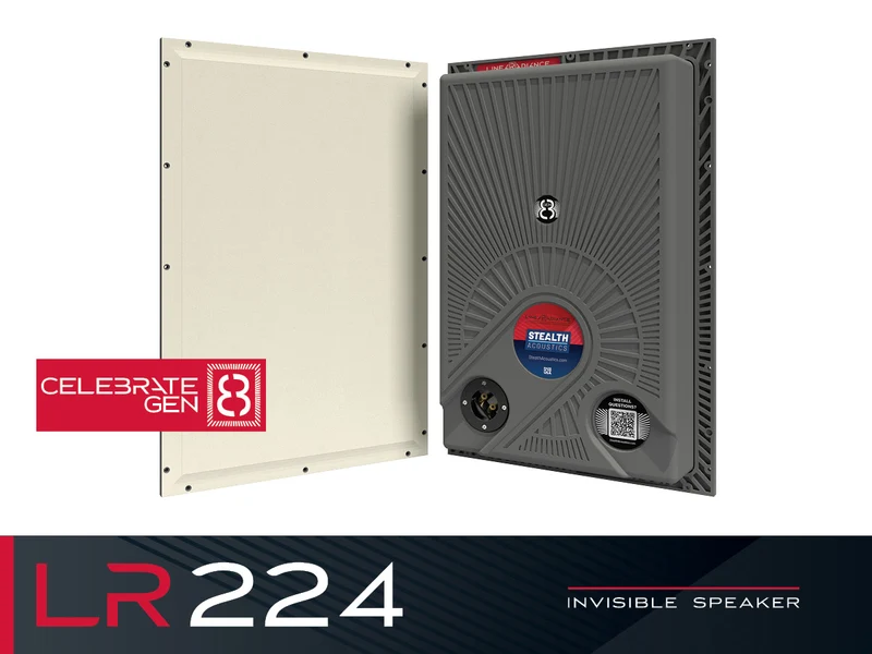 Stealth Acoustics LR224| Enceinte invisible 2 voies avec 1 hp 8'' (Unité)