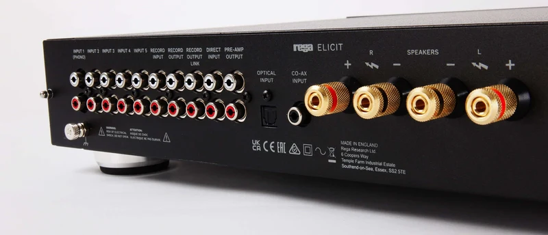 REGA Elicit MK 5 | Amplificateur stéréo intégré 105 Watts/Canal