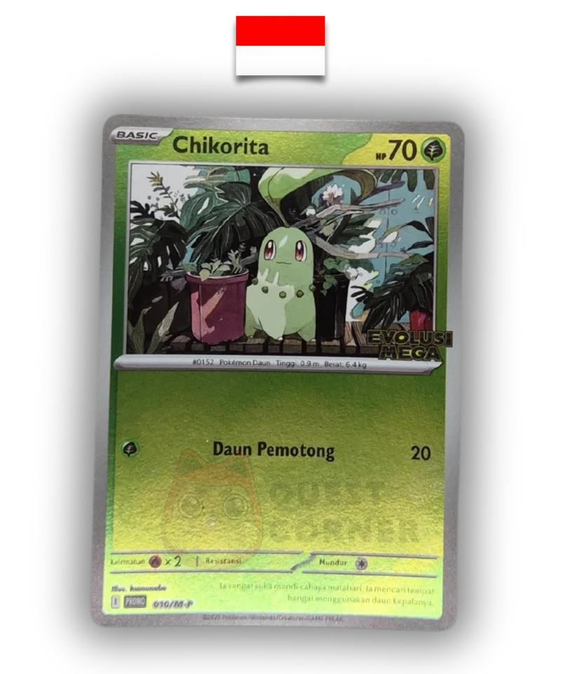 Set Pokémon – Special Set Evolusi Mega – Germignon 010/M-P Promo – Indonésien