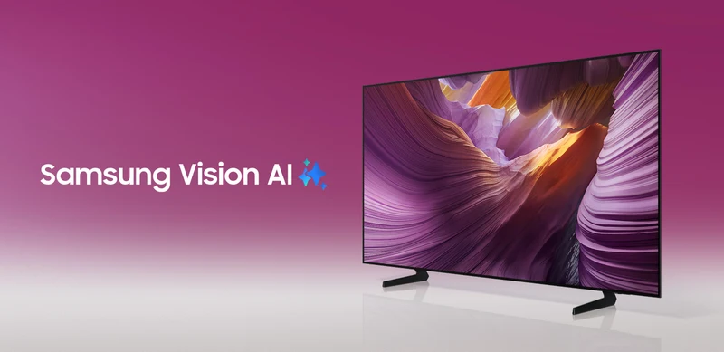 Samsung QN77S85F - Téléviseur 77'' OLED 4K, 120Hz, OLED HDR, Écran AntiReflet, Processeur NQ4 AI Gen2
