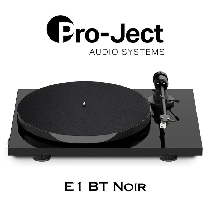 Pro-Ject E1 BT | Table tournante avec préampli phono et émetteur Bluetooth intégré