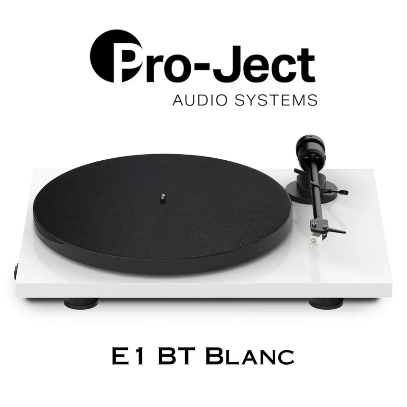 Pro-Ject E1 BT | Table tournante avec préampli phono et émetteur Bluetooth intégré