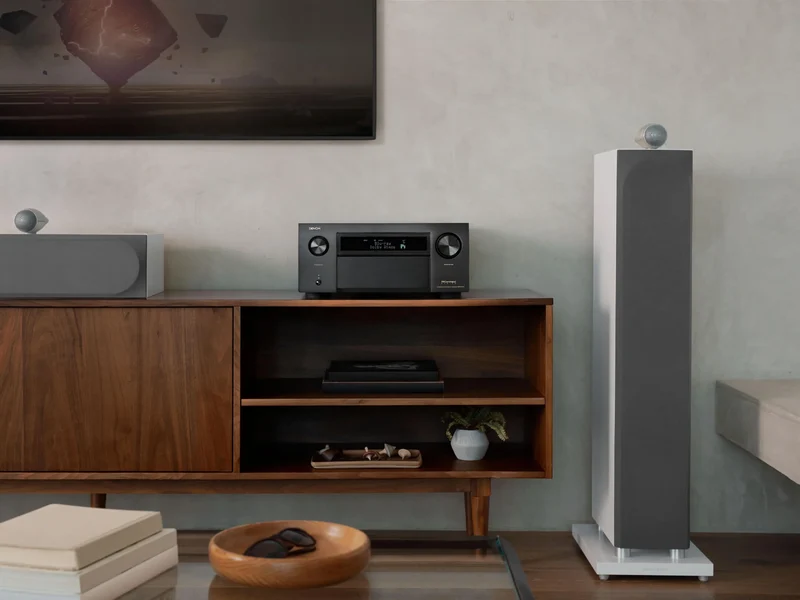 Denon AVR-A1H | Récepteur cinéma maison 15.4, 150Watts, 8K, HEOS