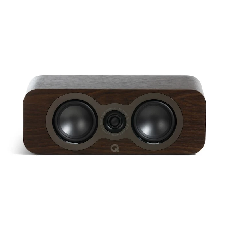 Q Acoustics 3090c | Enceinte centrale avec 2 x HP de basses de 5.5''