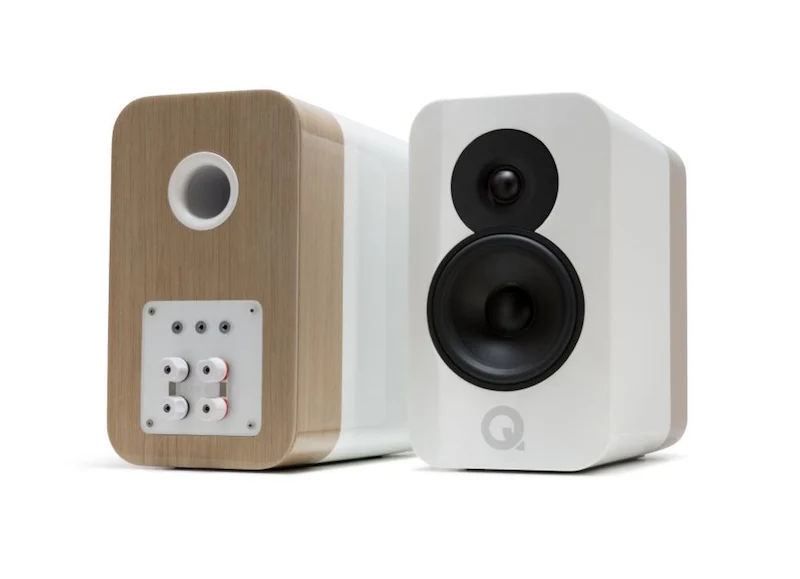Q Concept 300 | Enceintes acoustiques d'étagère haut de gamme (Supports inclus)