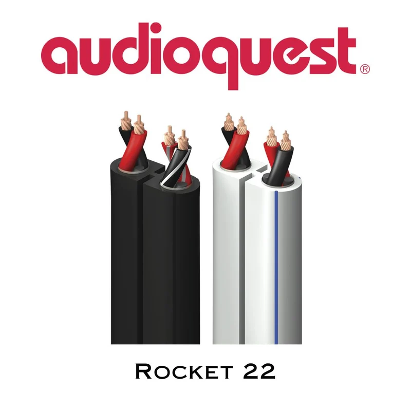 Audioquest Rocket 22 - Câble à haut-parleur 12AWG (164'-328' où au pied 25$)