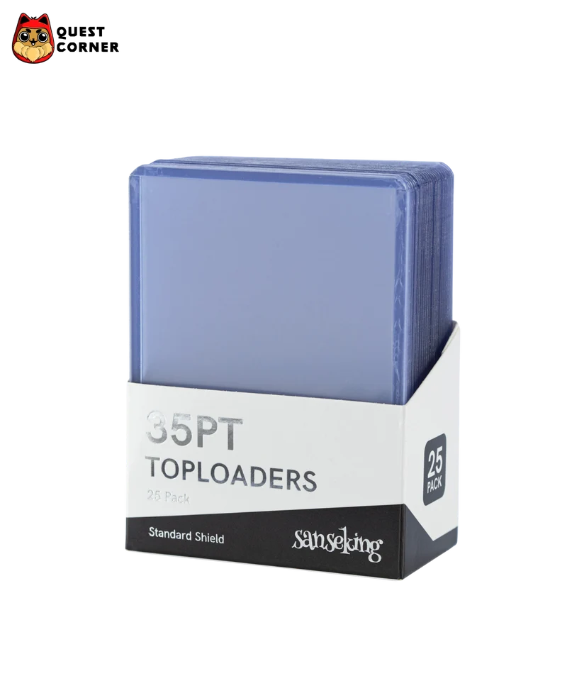 Accessoires TCG – Toploader 35PT Standard x25 – Sanseking – Transparent