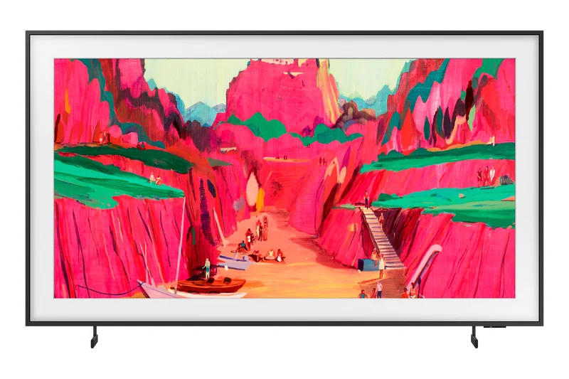 Samsung - The Frame Pro QN65LS03FW - Téléviseur 4K Neo QLED, Antireflet, 144hz, Mode ART, 65 pouces