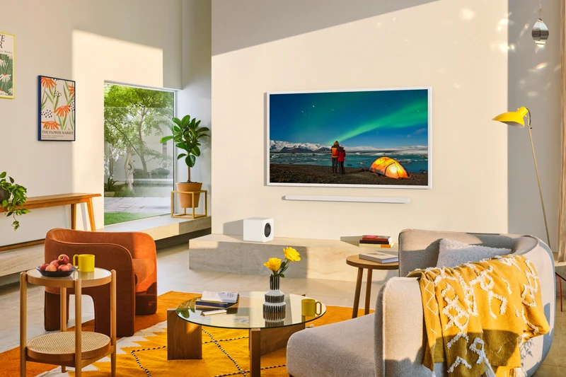 Samsung QN65LS03F - Téléviseur 65'' QLED 4K The Frame, 120Hz, Art Mode, VisionAI, NQ4 Gen2