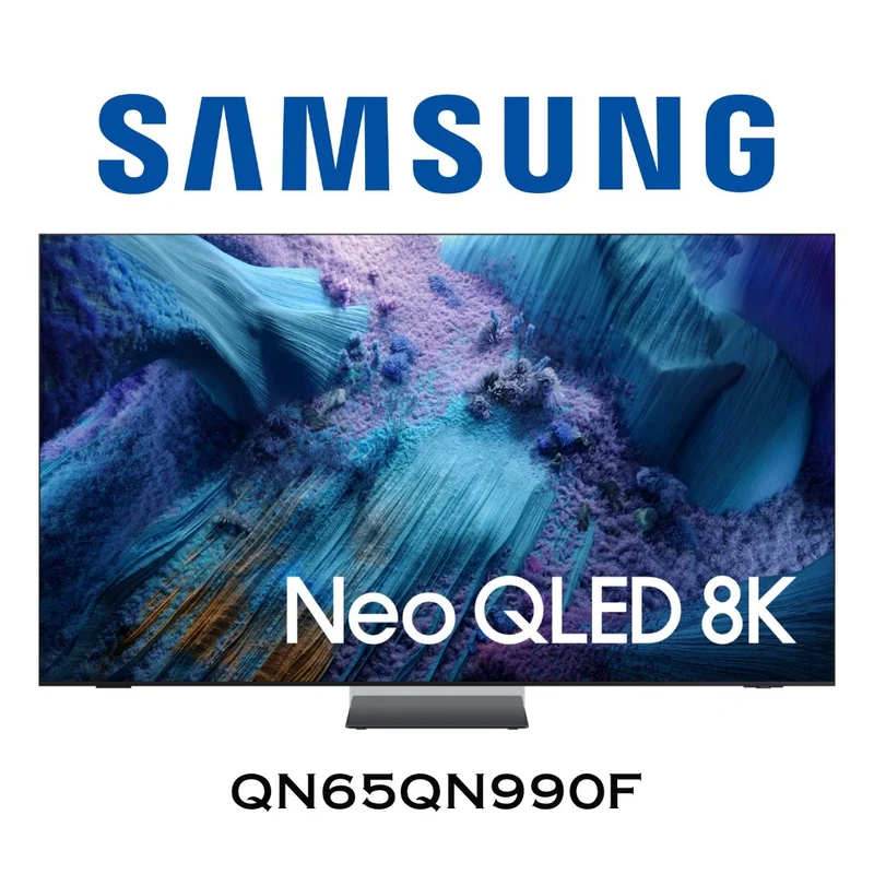 Samsung QN65QN990F - Téléviseur 65'' Neo QLED 8K, Vision AI, 120Hz (jusqu'à 240Hz), MiniLED, HDR Neo Quantum 8K+