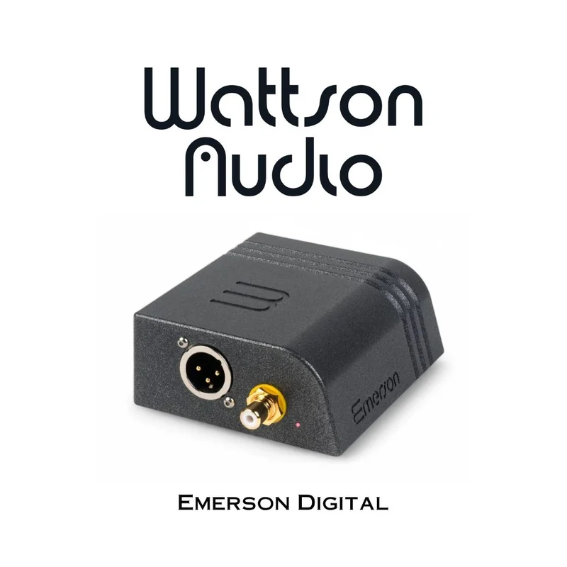 Wattson Audio Emerson Digital | Transport lecteur réseau haute fidélité compact