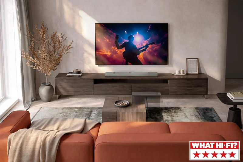 KEF XIO - Barre de son 5.1.2, Dolby Atmos, Wi-Fi, Bluetooth