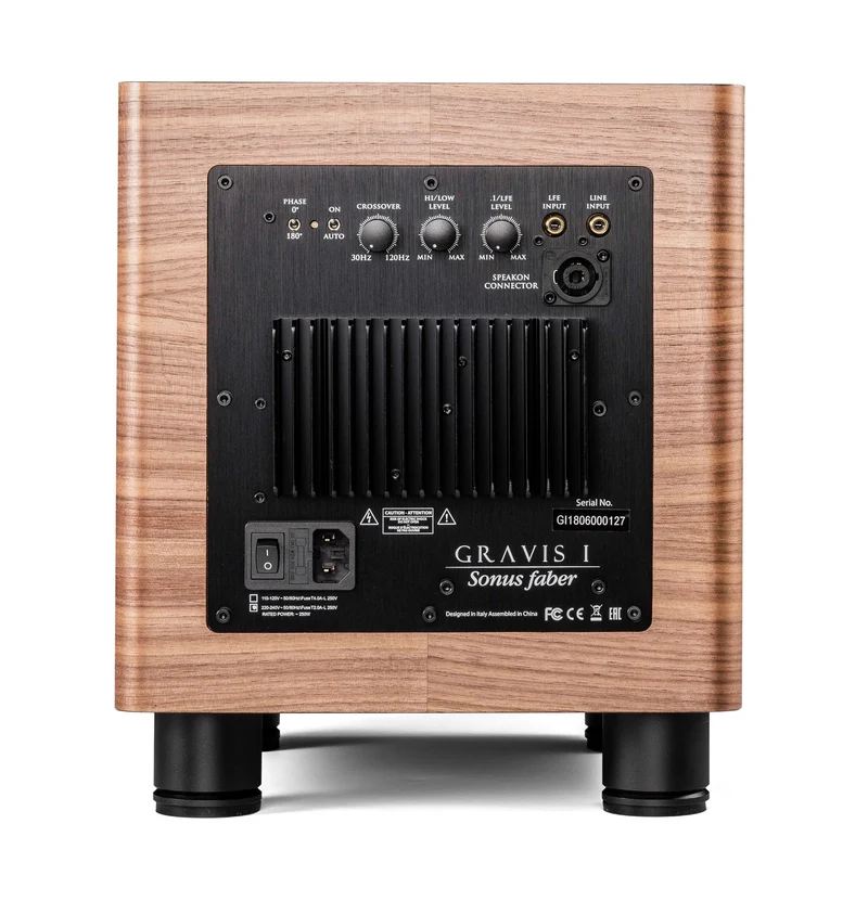 Sonus Faber GRAVIS I | Caisson de basses Haute-Fidélité 150 Watts