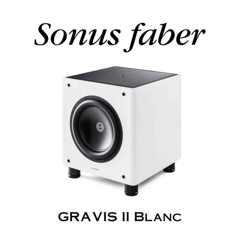 Sonus Faber GRAVIS II | Caisson de basses Haute-Fidélité 350 Watts