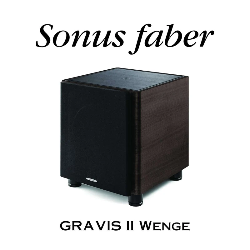 Sonus Faber GRAVIS II | Caisson de basses Haute-Fidélité 350 Watts