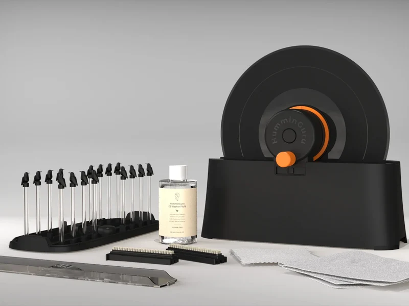 HUMMINGURU EZ Vinyl Record Washer