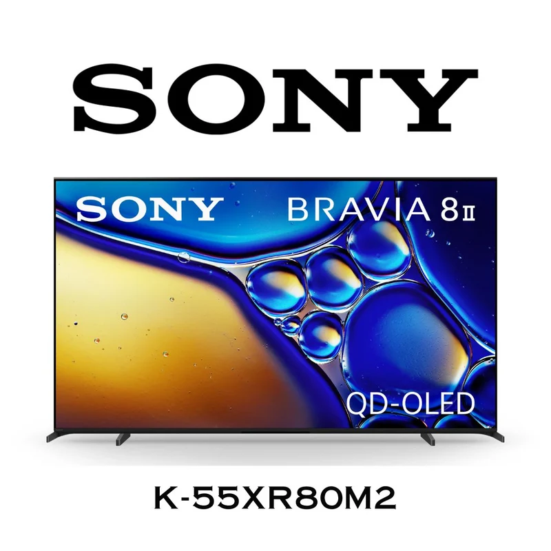 Sony BRAVIA 8 II K-55XR80M2 : téléviseur QD-OLED 4K 55''