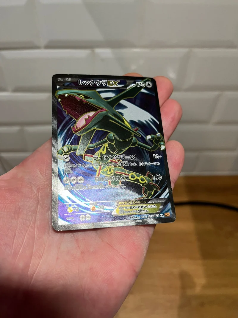 Carte Pokémon – Rayquaza EX 085/078 – XY6 – Japonais – Good
