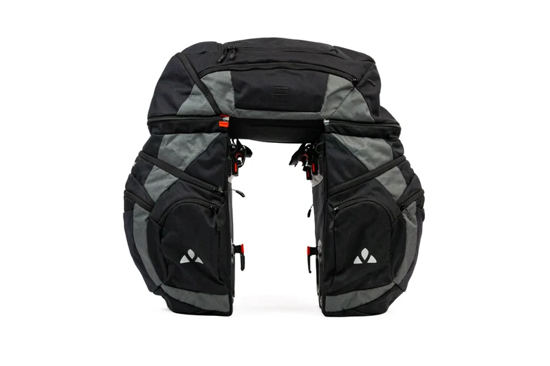 Sacoche Occasion triple Vaude Karakorum Pro pour voyages à vélo 65L