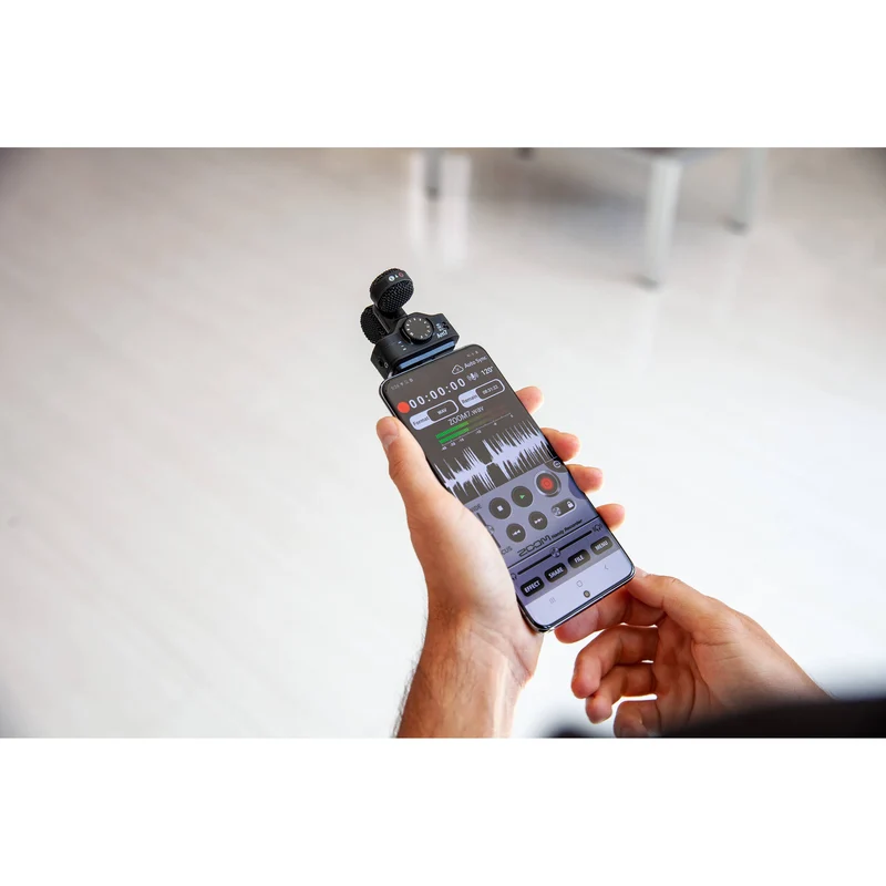 Zoom Am7 Mid-Side Stereo Microphone for Android Devices with USB-C Connector