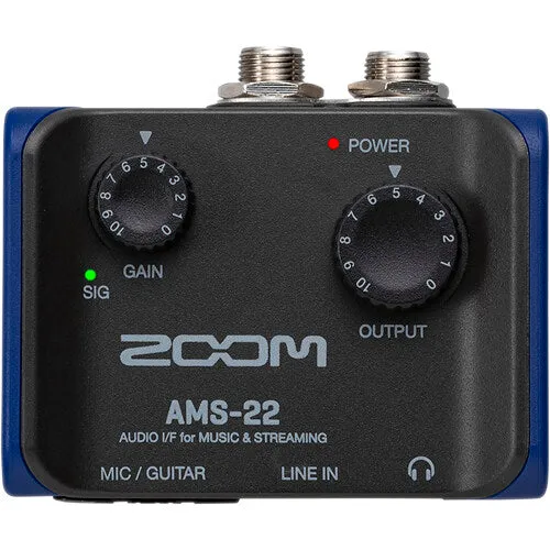 Zoom AMS-22 USB-C Audio Interface