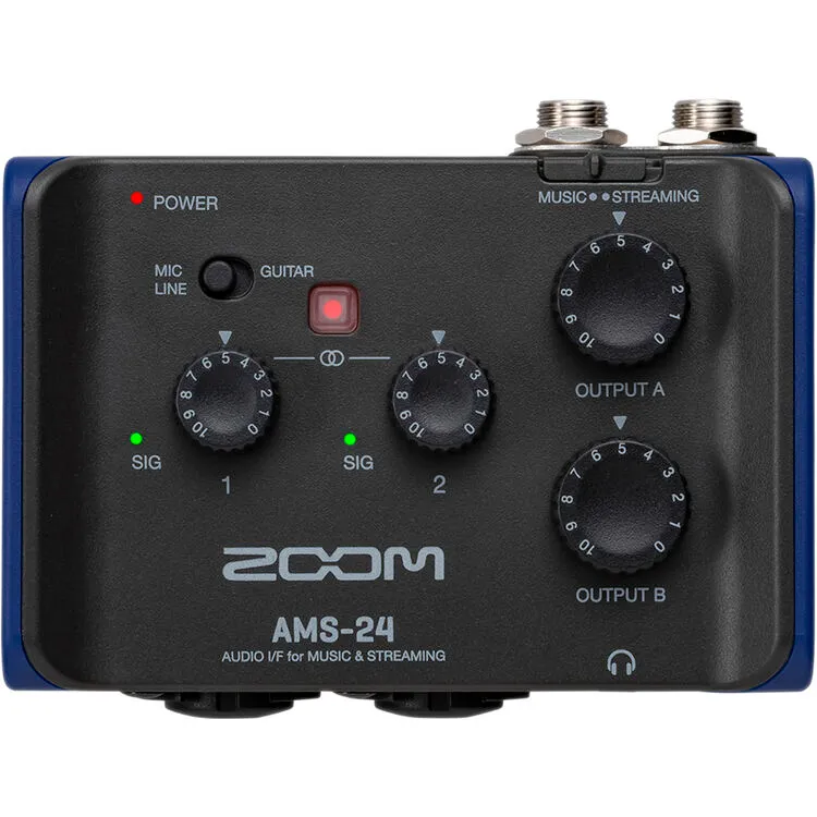 Zoom AMS-24 USB-C Audio Interface