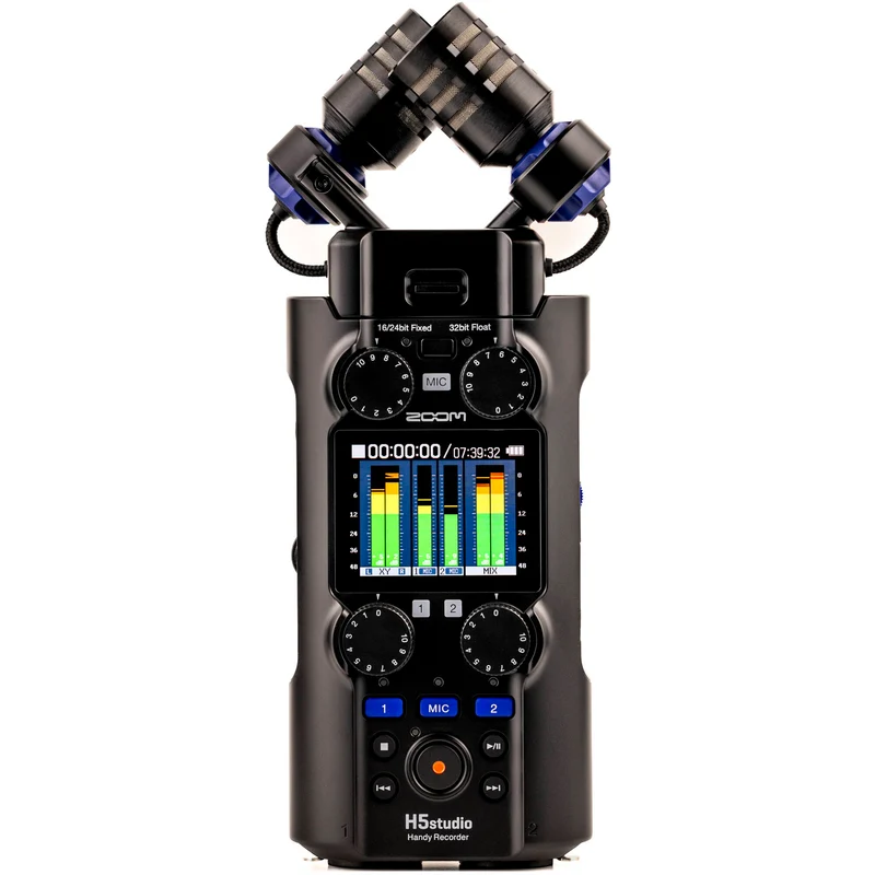 Zoom H5studio 4-Track Handy Recorder with 32-Bit Float Recording