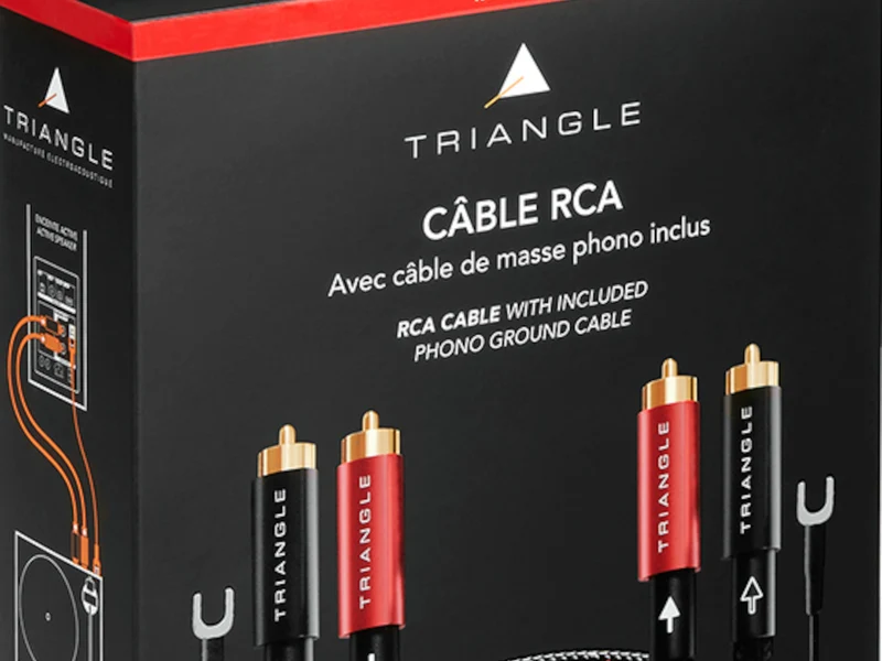 TRIANGLE RED RCA Stéréo