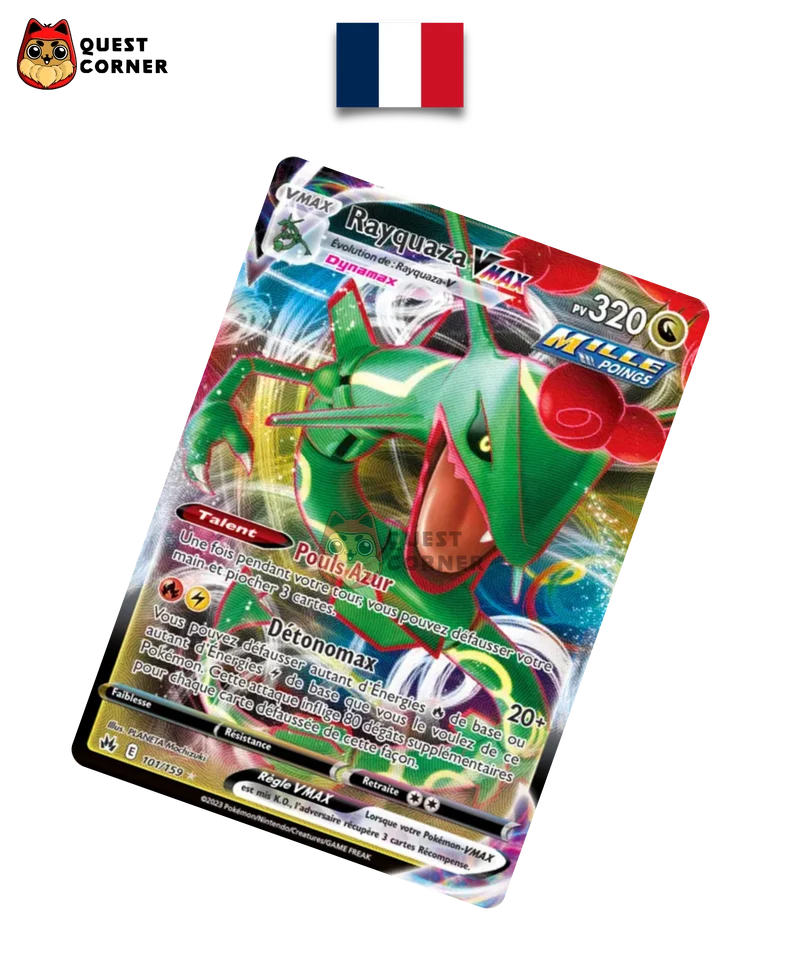 Rayquaza VMAX 101/159 – Zénith Suprême – Français – NM