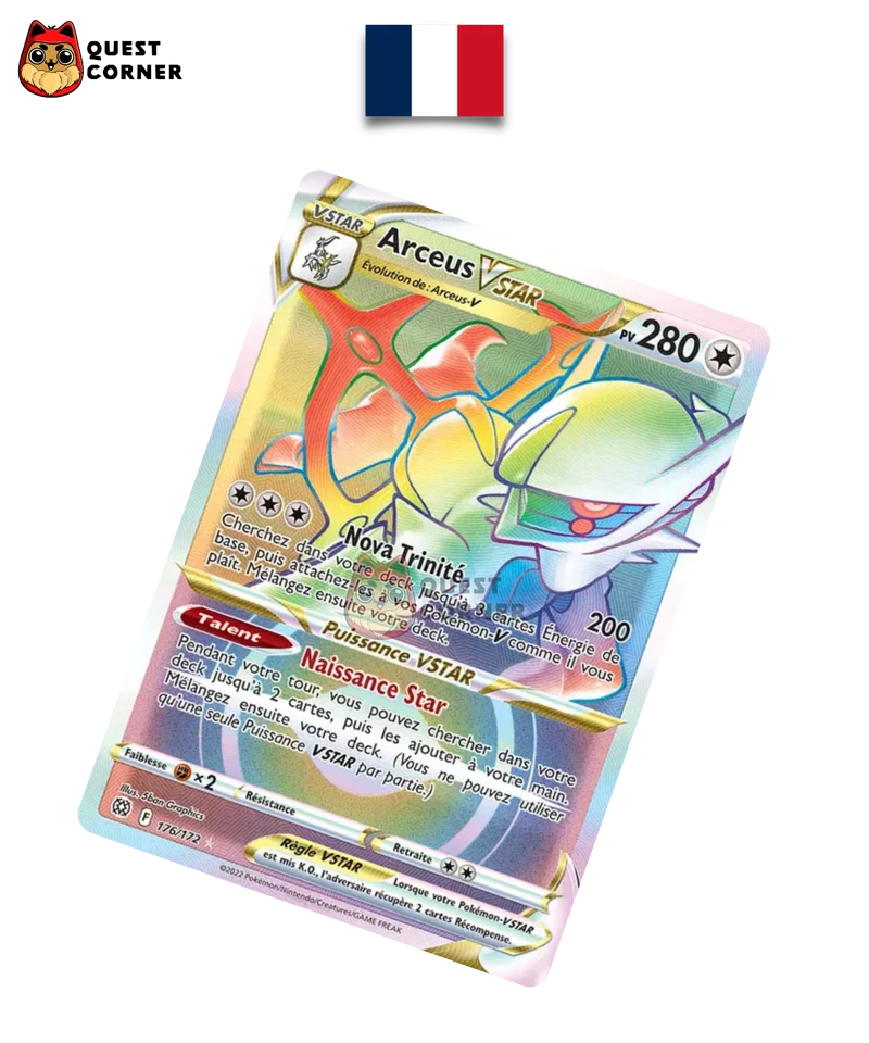 Arceus VSTAR 176/172 – Français – NM