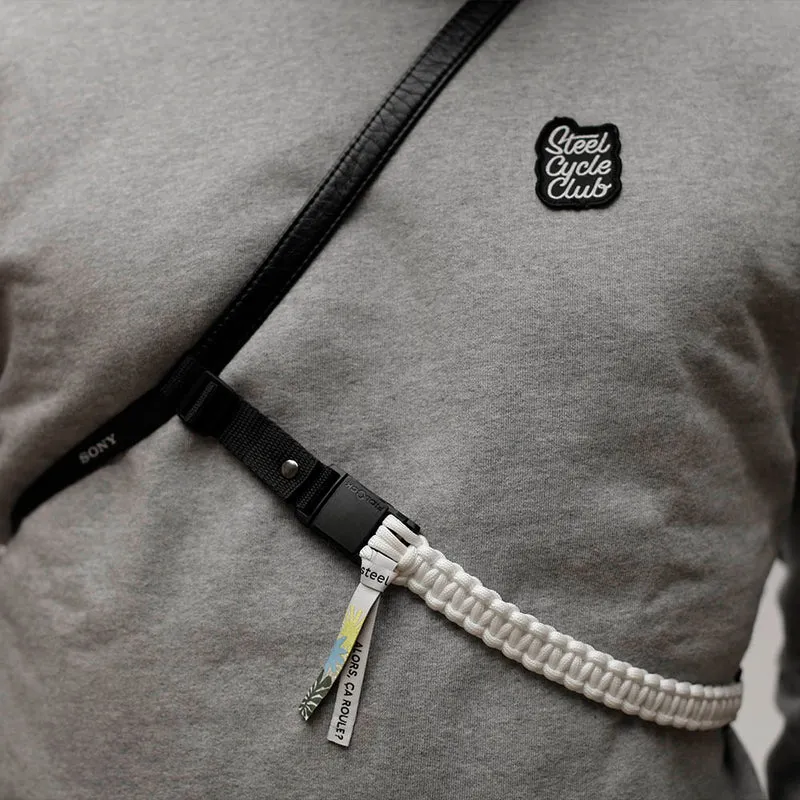 Steel x Feral Straps Custom Black Reflective