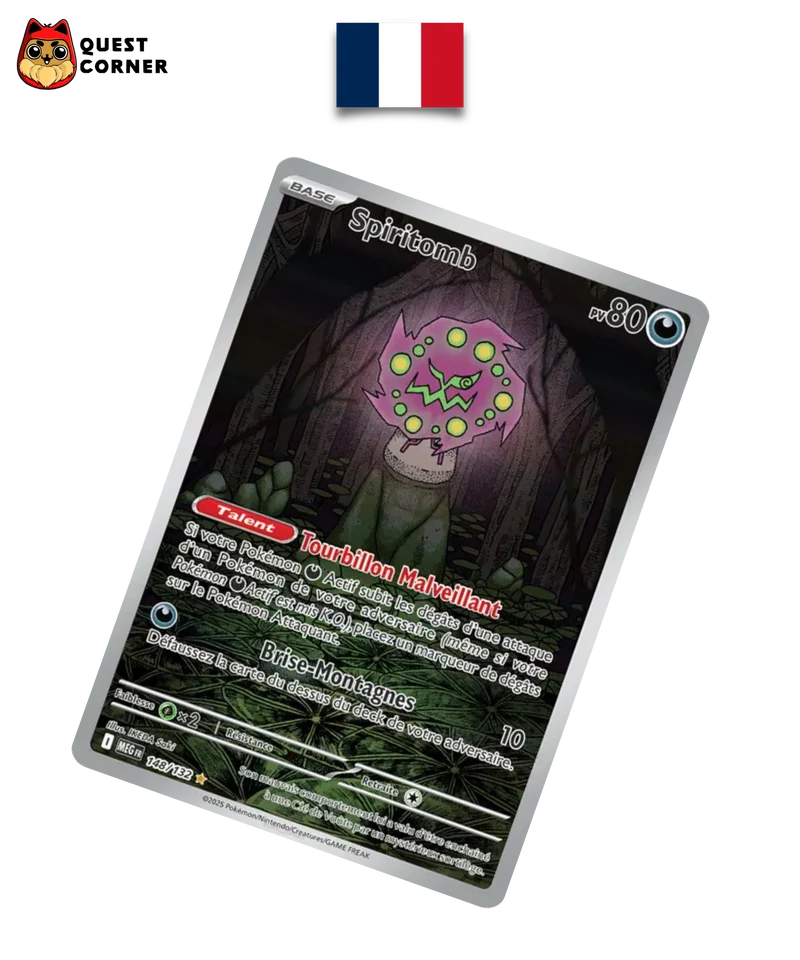 Spiritomb 148/132 Méga-Évolution – Français – NM