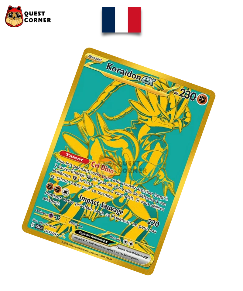 Koraidon ex 245/091 – PAF – Français – NM