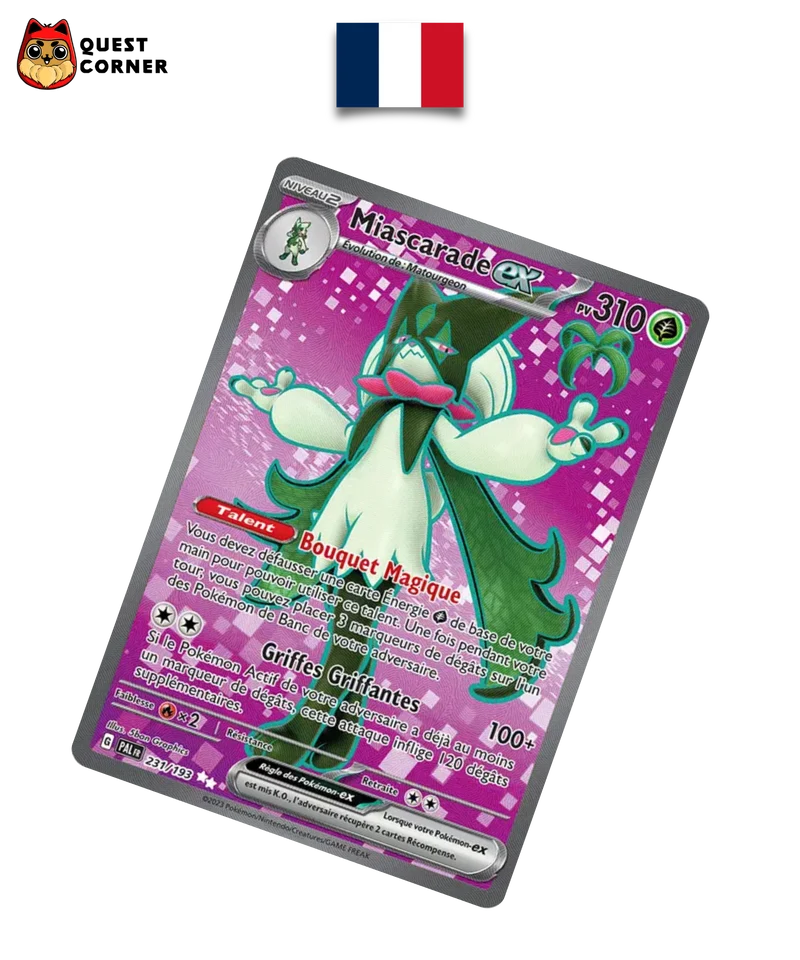 Miascarade ex 231/193 Évolutions à Paldea – Français – NM