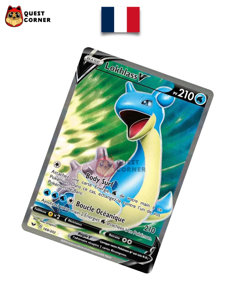 Lokhlass V 189/202 Épée & Bouclier – Français – NM