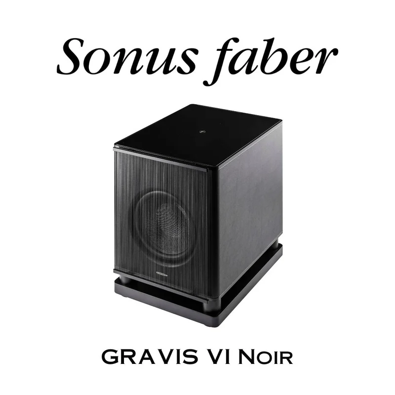 Sonus Faber GRAVIS VI | Caisson de basses Haute-Fidélité 1700 Watts